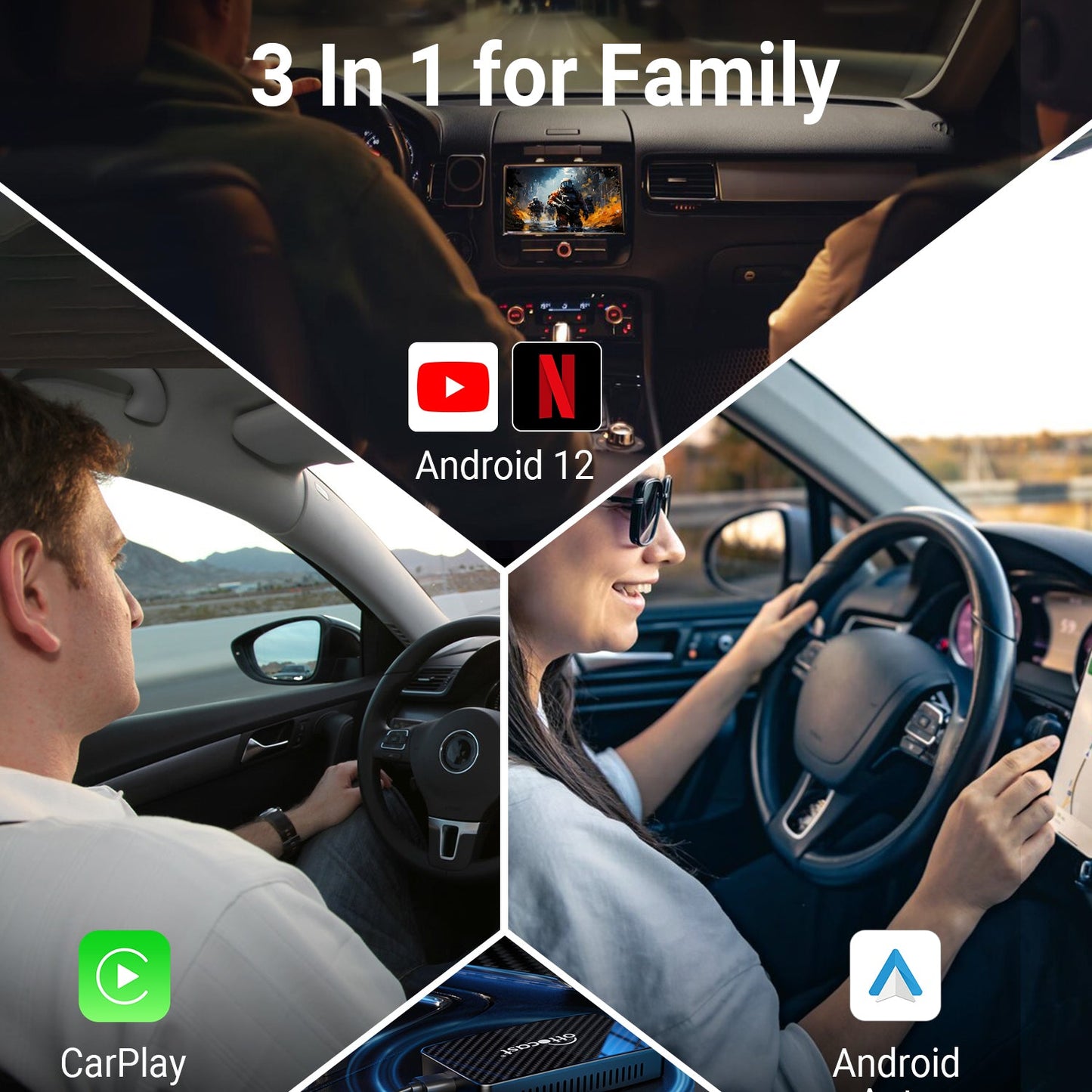 (EXCLUSIVE PRICE)-OTTOCAST PLAY2VIDEO PRO AI ADAPTER