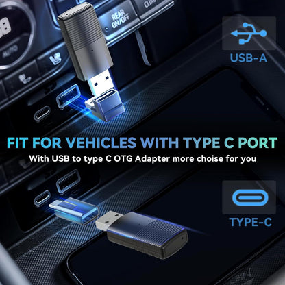 OTTOCAST Mini  Wireless CarPlay/Android Auto Adapter