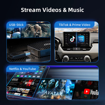 (LIMITED STOCK) Play2Video Pro Wireless CarPlay/ Android Auto All-in-one Adapter