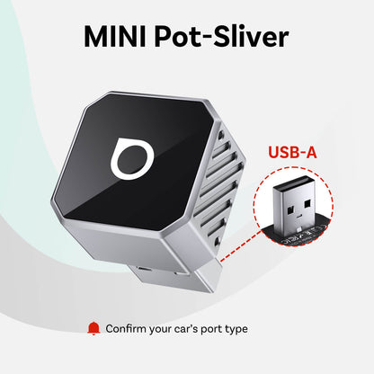 Ottocast Mini Cube 3.0 Wireless CarPlay/Android Auto Adapter