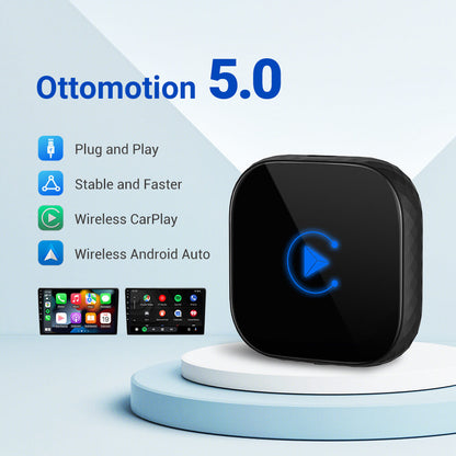 The Smart Car Link Wireless CarPlay/Android Auto 2 in 1 Adapter