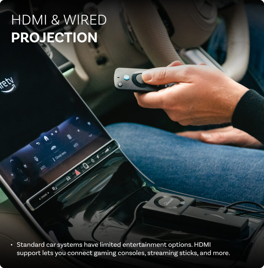Car TV Mate Pro- HDMI Multimedia & Wireless CarPlay Adapter