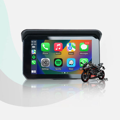 CarPlay Lite C5 SE Portable Motorcycle GPS Wireless CarPlay/Android Auto Screen
