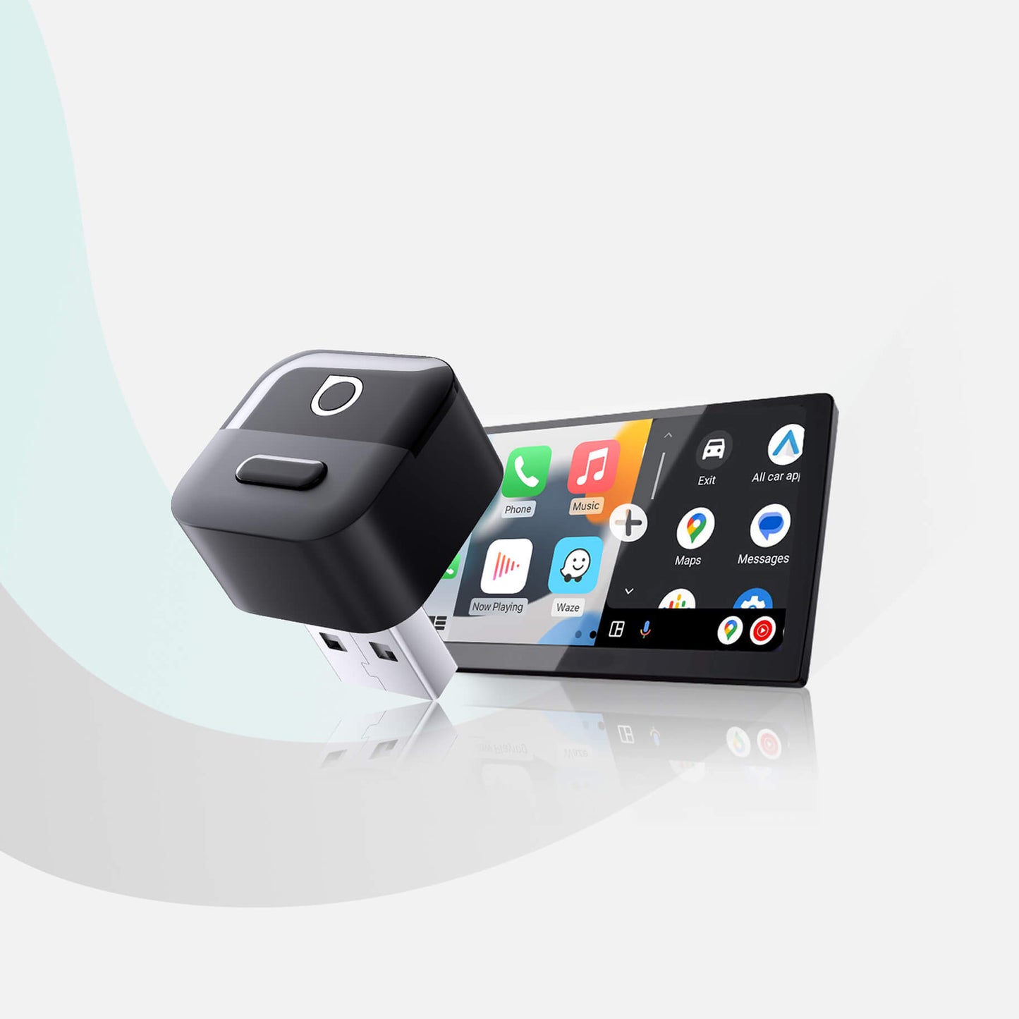 Ottocast Mini Pico Wireless CarPlay/Android Auto Adapter | Wireless CarPlay & Android Auto Adapter