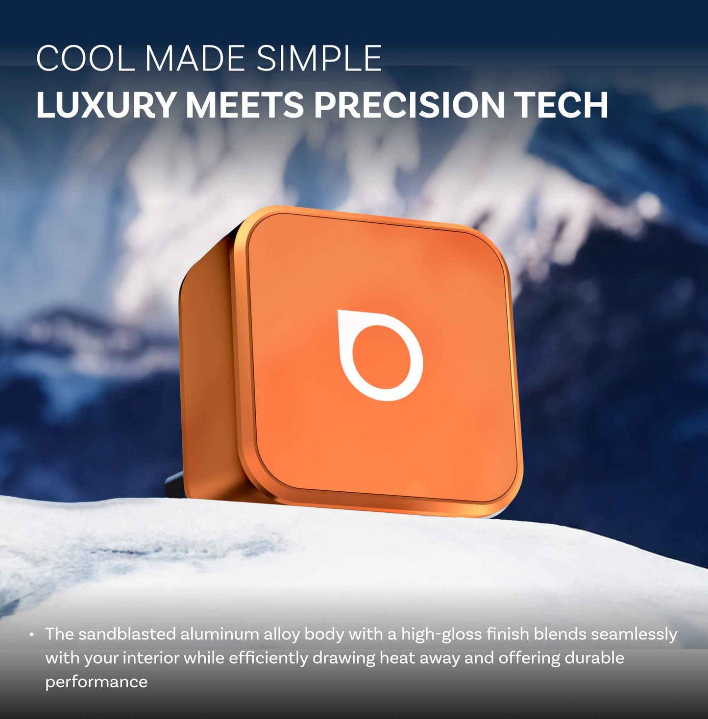 Ottocast Mini Cube 3.0 Adapter - Cosmic Orange
