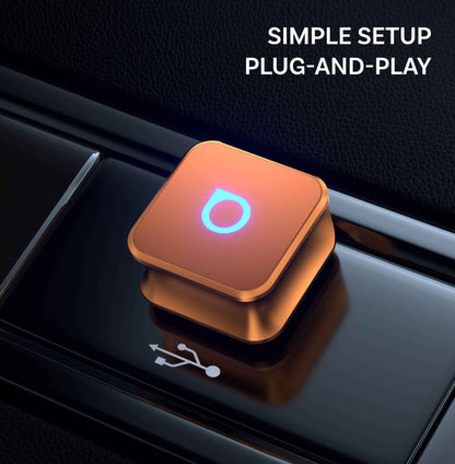Ottocast Mini Cube 3.0 Adapter - Cosmic Orange