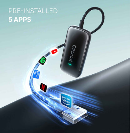 （Exclusive discounts）Play2Video Ultra Wireless CarPlay/Android Auto All-in-1 Adapter